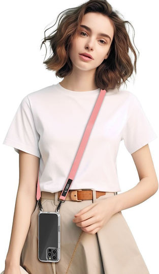 Tech-Protect Rope Crossbody Nackenriemen für Handys Rosa