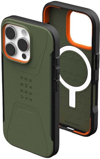 Uag Civilian Magsafe Case Compatible Iphone 16 Pro Max Olive