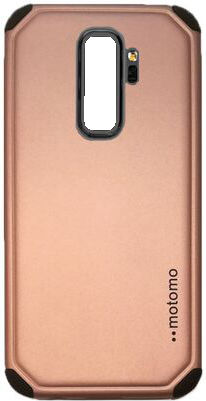 Motomo Slim Aluminium Back Cover Πλαστικό Ροζ Χρυσό (Galaxy S9)