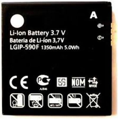 LG LGIP-590F Compatible Replacement Battery 1350mAh for