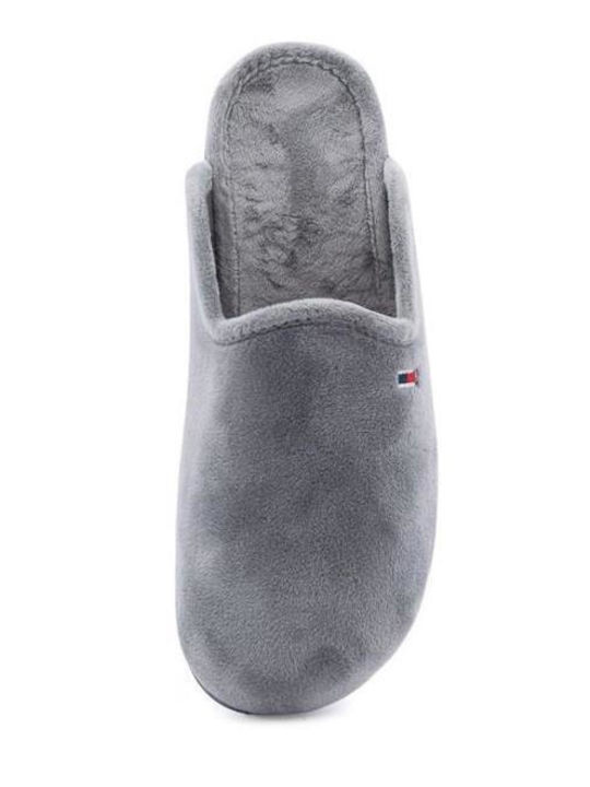 Adam's Shoes Men's Slipper Light Grey