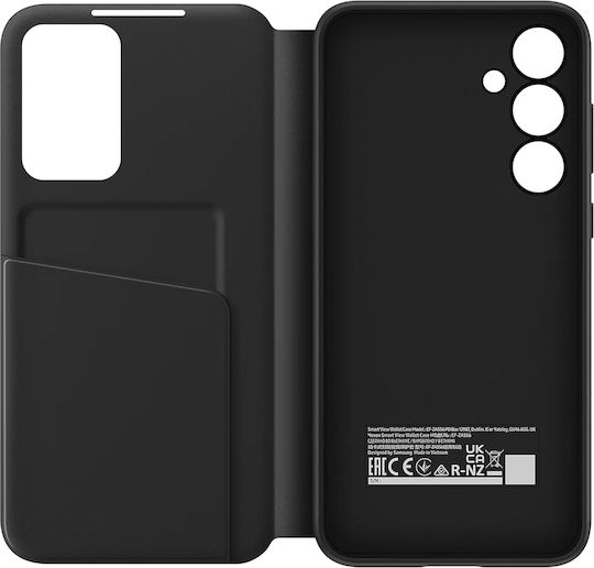 Samsung S View Wallet Cover Plastic Black (Galaxy A35)