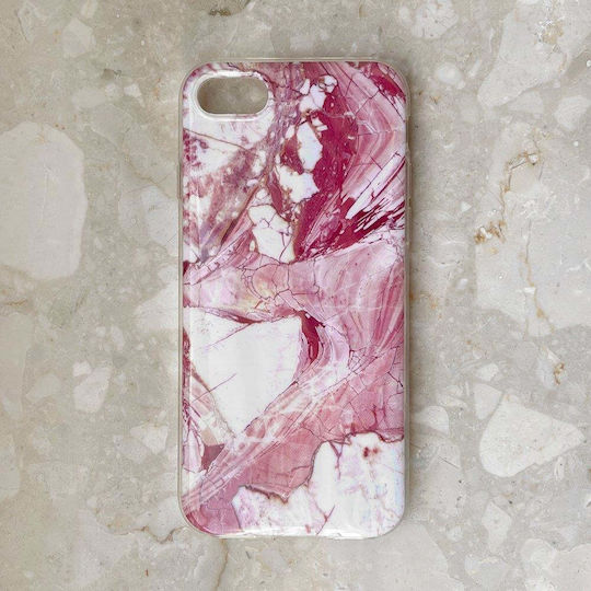 Wozinsky Marble Back Cover Silicon Set cu Geam Negru (Galaxy M31)