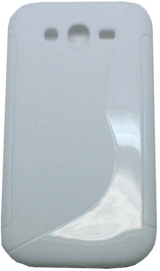 Neo Back Cover Σιλικόνης Λευκό (Galaxy Grand)