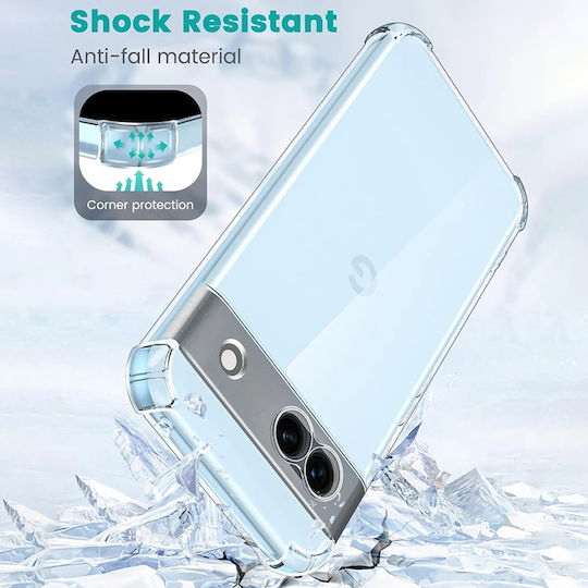 Techsuit Shockproof Clear Back Cover Σιλικόνης Διάφανο (Google Pixel 9 / 9 Pro)
