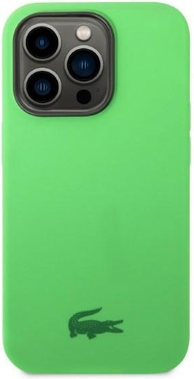 Lacoste Silicone Silicone Back Cover Πλαστικό Πράσινο (iPhone 14 Pro Max)