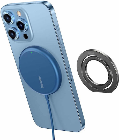 Baseus Halo Ring Holder Κινητού σε Γκρι χρώμα