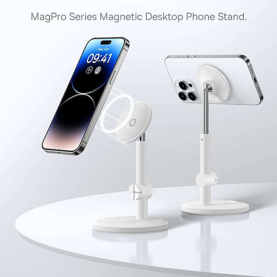 Baseus Magpro MagSafe Charging Stand in White color