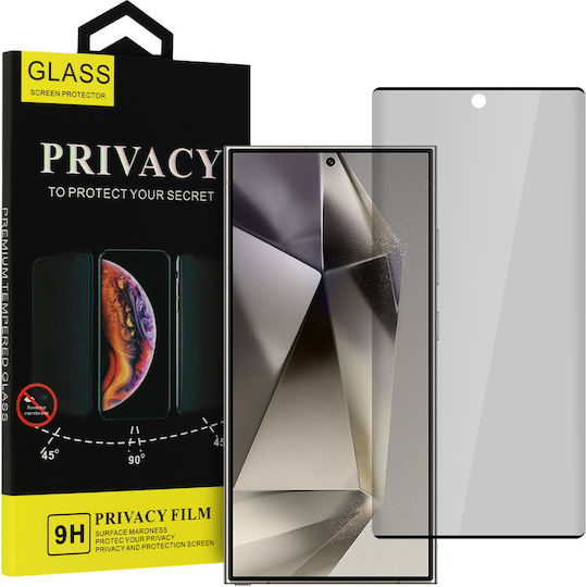 Γυαλί Privacy Full Face Tempered Glass (Galaxy S24 Ultra)