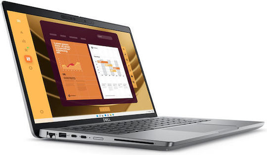 Dell Latitude 5450 14" IPS (Ultra 7-165U/16GB/512GB SSD/Linux) Сив титан (US Клавиатура)