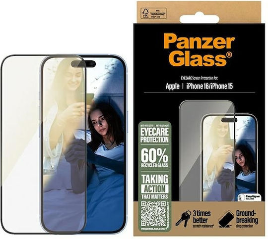 PanzerGlass Tempered Glass (iPhone 16)