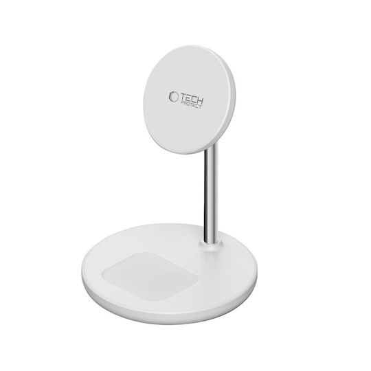 Tech-Protect Magsafe Ladegerät 15W Weißs (QI15W-A39)