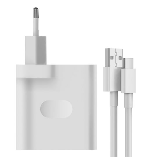 Oppo Ladegerät mit USB-A Anschluss und Kabel USB-C 30W Weißs (VC56JAEH)