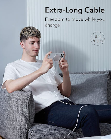 ESR Kabelloses Ladegerät (Qi Pad) 15W Gray (Halolock 2-pack)