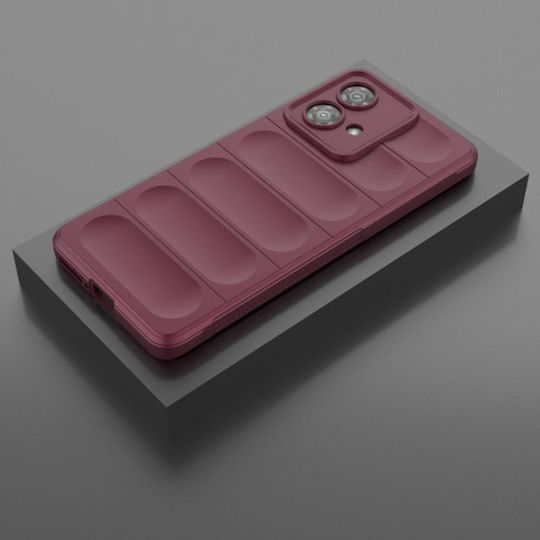 Techsuit Shield Back Cover Burgundy (Motorola Edge 40 Neo)