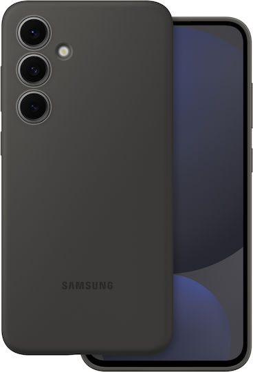 Samsung Back Cover Silicone Black (Galaxy S24 FE)