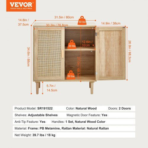 Cabinet de depozitare L80xW37.5xH88buc