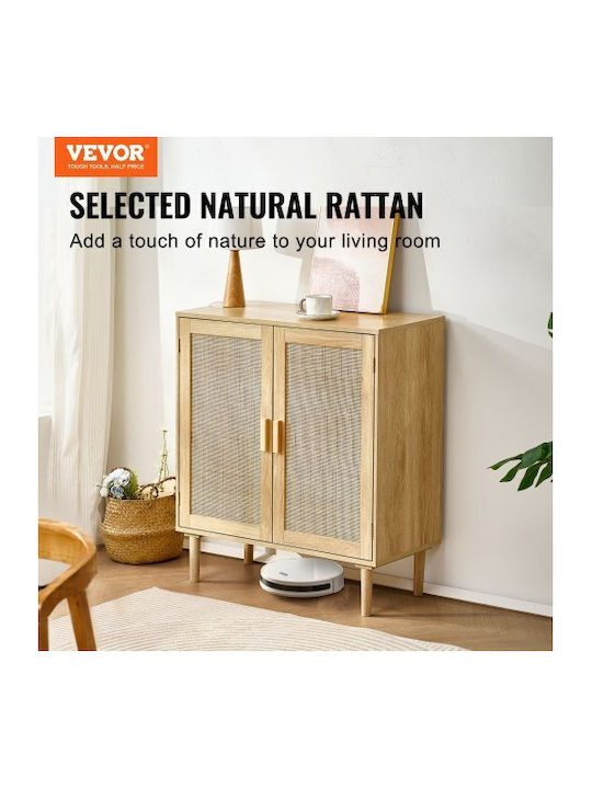 Cabinet Storage Wooden L80xW37.5xH88cm