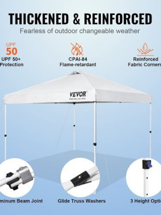 Vevor Garden Freestanding Gazebo White 11.2x2.1cm