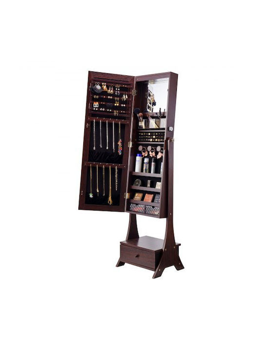 Vevor Καθρέπτης με Καφέ Ξύλινο Πλαίσιο 157x41cm
