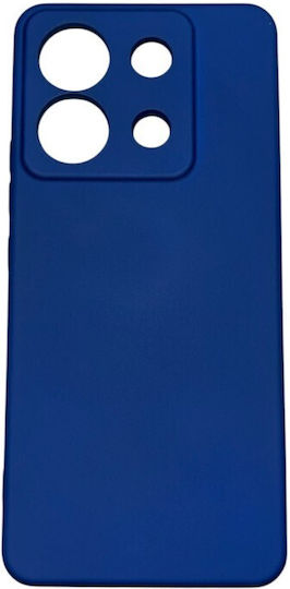 Soft Umschlag Rückseite Silikon 2mm Marineblau (Redmi Note 12 4G)