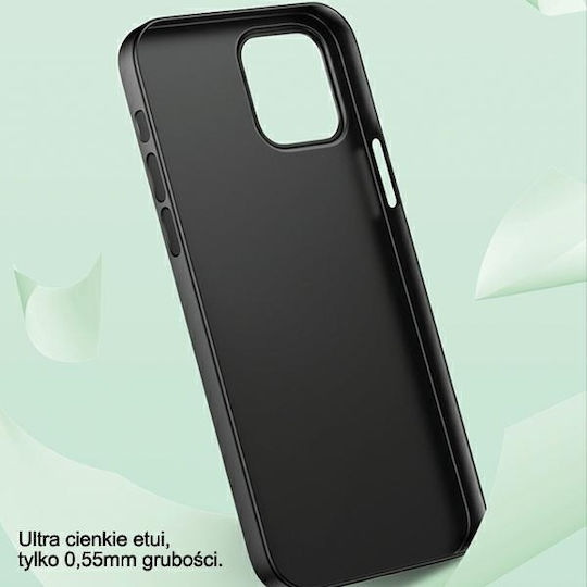 Usams Gentle Back Cover Plastic 0.55mm White (iPhone 12 / 12 Pro)