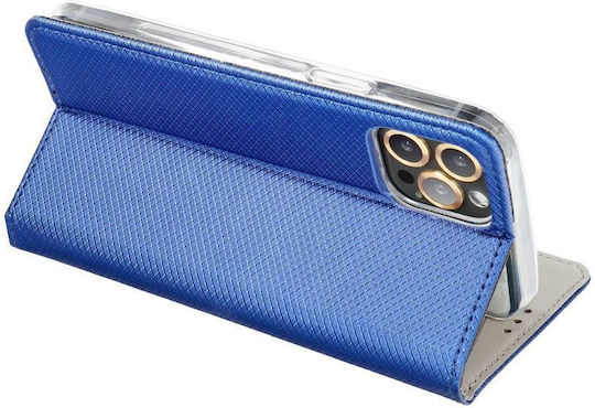 Smart Book Σιλικόνης / Πλαστικό Navy Μπλε (Motorola G35 5G)