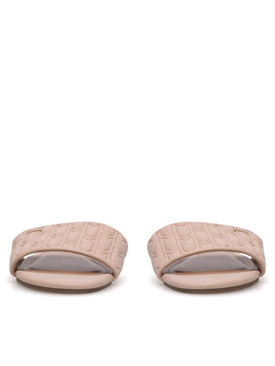 Flache Sandalen für Damen in Beige Farbe