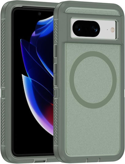 Erbord Back Cover Σιλικόνης / Πλαστικό Πράσινο (Google Pixel 8)