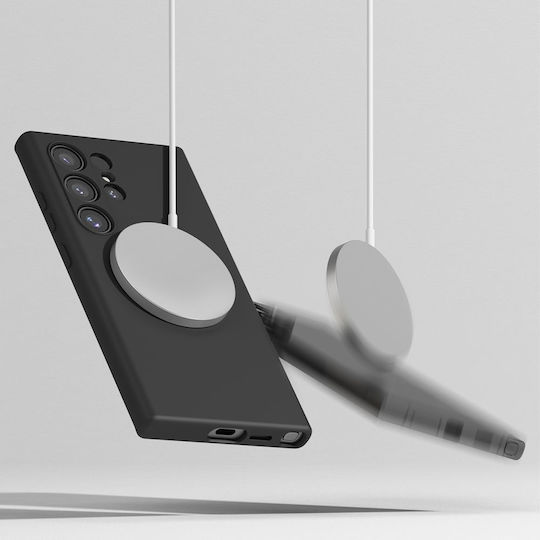 Techsuit Softflex Umschlag Rückseite Silikon Schwarz (Samsung Galaxy A16 4G, Samsung Galaxy A16 5G)
