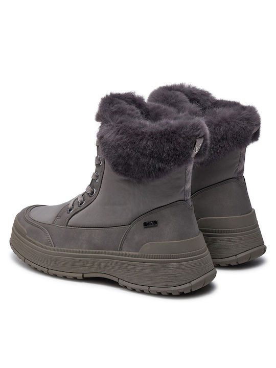 Stiefeletten Damen Braun