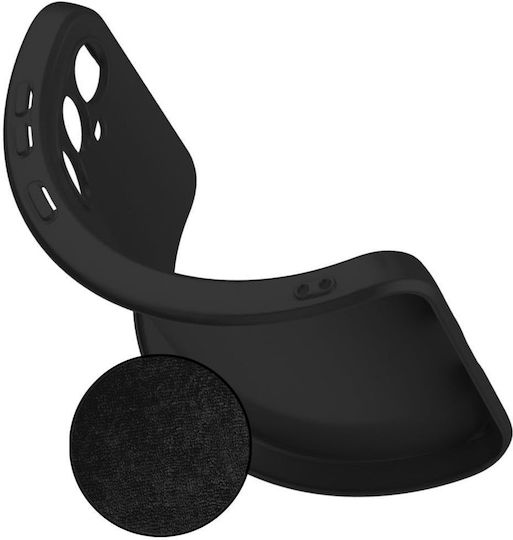 Tech-Protect Icon Back Cover Σιλικόνης Μαύρο (Moto G55)