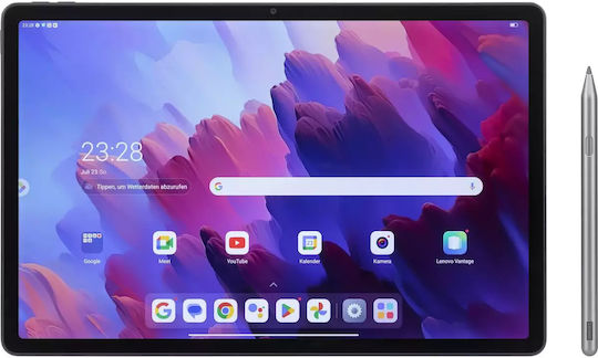 Lenovo Tab P12 12.7" (8GB/128GB/Lenovo Tab Pen Plus) Γκρι