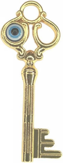 Tatu Moyo Charms Metallic Pendant Motif for Jewelry Gold in Shape Key Set 10pcs
