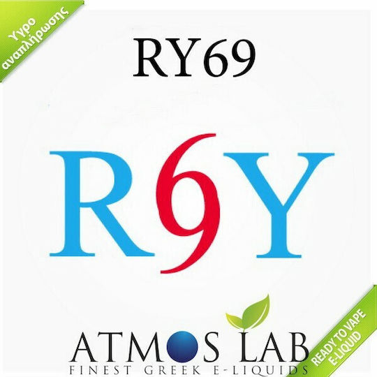 Atmoslab Ready-to-use E-Liquid Ry69 Balance with Sweet / Smoking Flavor 18mg 10ml
