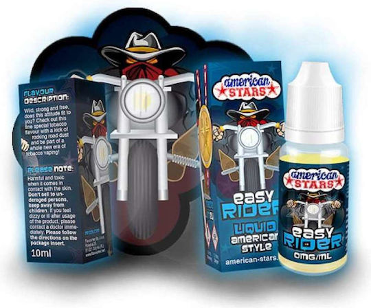 American Stars Έτοιμο Υγρό Αναπλήρωσης Easy Rider 6mg 10ml