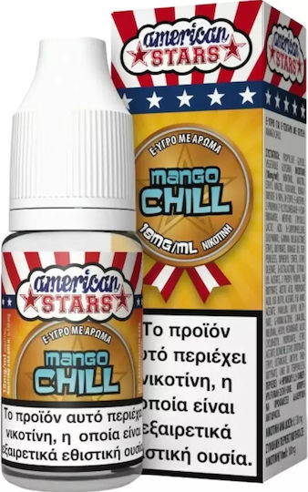 American Stars Ready-to-use E-Liquid Mango Chill with Fruity Flavor 6mg 10ml
