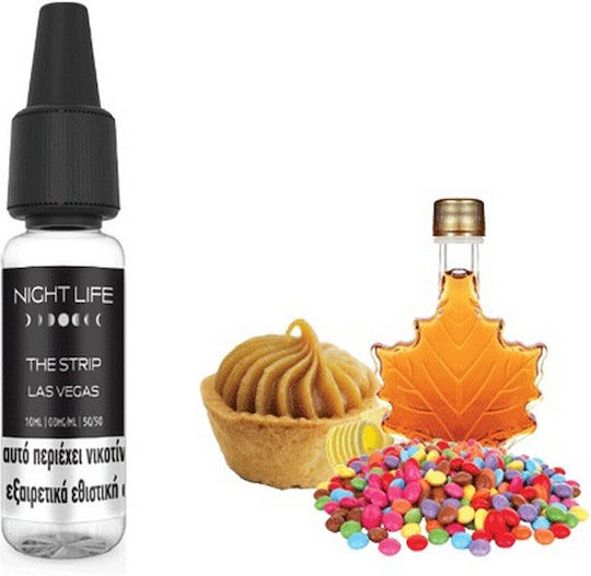 Night Life Fertige Nachfüllflüssigkeit The Strip mit Süß Geschmack 12mg 10ml