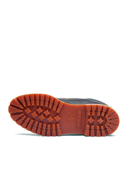 Premium Leather Brown Waterproof Combat Boots