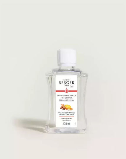 Maison Berger Paris Nachfüllflüssigkeit für Diffuser mit Duft Orange-Zimt 6456 475ml