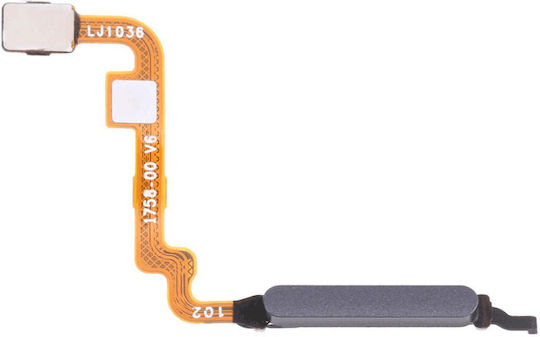 Cablu flexibil cu Amprentă digitală în culoarea Negru pentru Xiaomi Redmi 10 4G