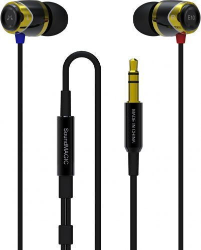 Soundmagic E10 In-ear Handsfree Ακουστικά με Βύσμα 3.5mm Μαύρο