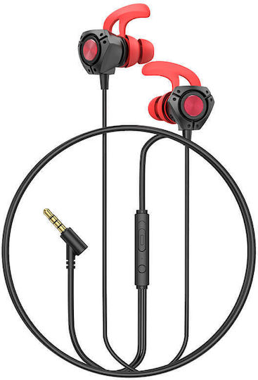 Borofone BM81 În ureche Handsfree cu Mufă 3.5mm Negru