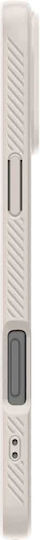 Spigen Liquid Air Umschlag Rückseite Silikon 0.3mm Natural Titanium (iPhone 17 Pro / iPhone 16 Pro)
