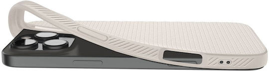 Spigen Liquid Air Umschlag Rückseite Silikon 0.3mm Natural Titanium (iPhone 17 Pro / iPhone 16 Pro)