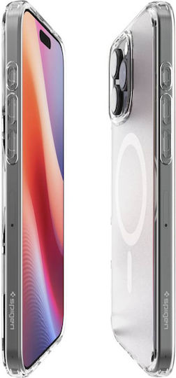Spigen Ultra Hybrid MagFit Umschlag Rückseite Kunststoff Frost Clear (iPhone 17 Pro / iPhone 16 Pro)