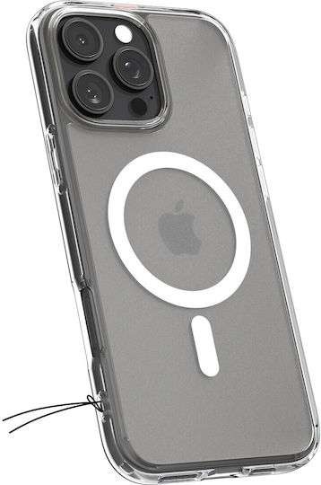 Spigen Ultra Hybrid MagFit Umschlag Rückseite Kunststoff Frost Clear (iPhone 17 Pro / iPhone 16 Pro)