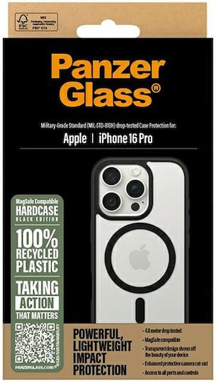 PanzerGlass Hard Umschlag Rückseite Kunststoff Schwarz (iPhone 17 Pro / iPhone 16 Pro) 1302