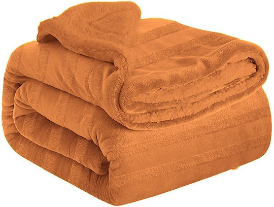 Doppelseitige King-Size-Decke 3kg 220x240 Blnkt-mip-bronze