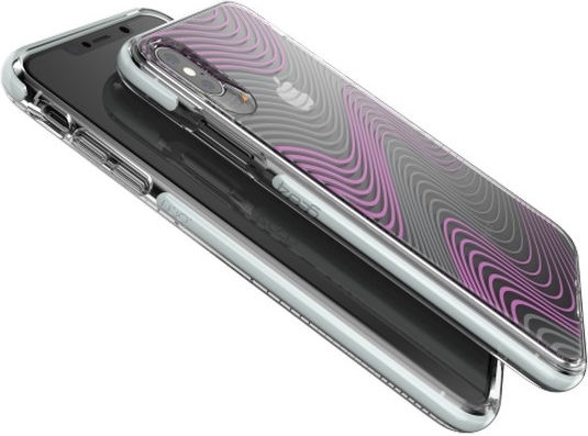 Gear4 D3o Umschlag Rückseite Stoff Transparent (iPhone XS Max)